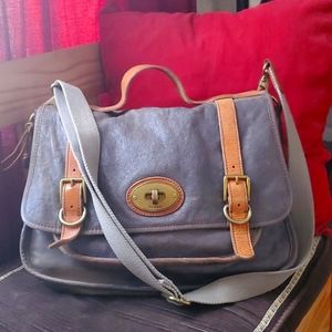FOSSIL vintage messenger bag